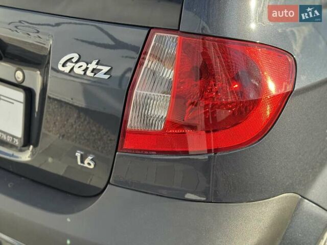 Сірий Хендай Гетц, об'ємом двигуна 1.6 л та пробігом 159 тис. км за 6900 $, фото 10 на Automoto.ua