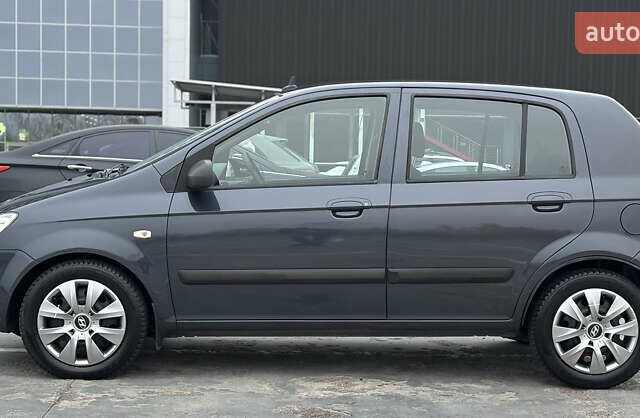 Серый Хендай Гетц, объемом двигателя 1.4 л и пробегом 137 тыс. км за 7299 $, фото 7 на Automoto.ua