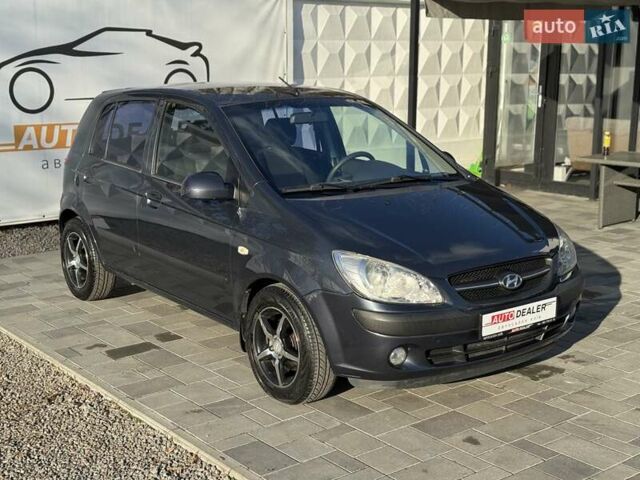Сірий Хендай Гетц, об'ємом двигуна 1.6 л та пробігом 159 тис. км за 6900 $, фото 13 на Automoto.ua