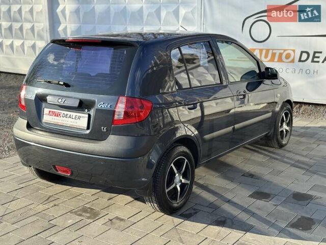 Сірий Хендай Гетц, об'ємом двигуна 1.6 л та пробігом 159 тис. км за 6900 $, фото 9 на Automoto.ua