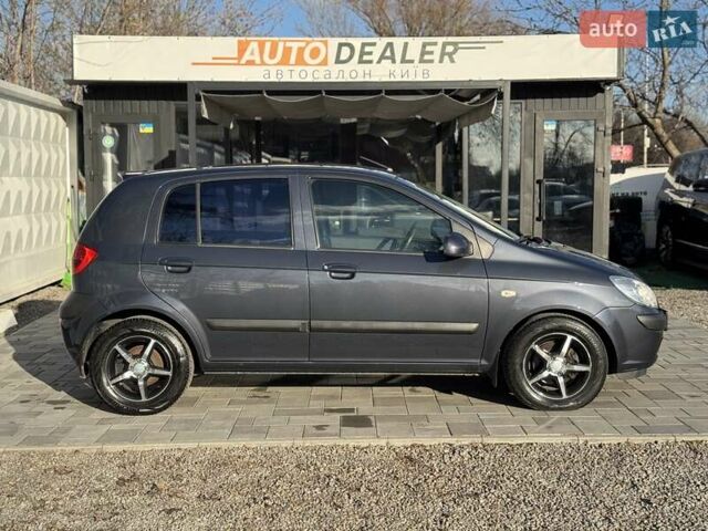 Сірий Хендай Гетц, об'ємом двигуна 1.6 л та пробігом 159 тис. км за 6900 $, фото 11 на Automoto.ua