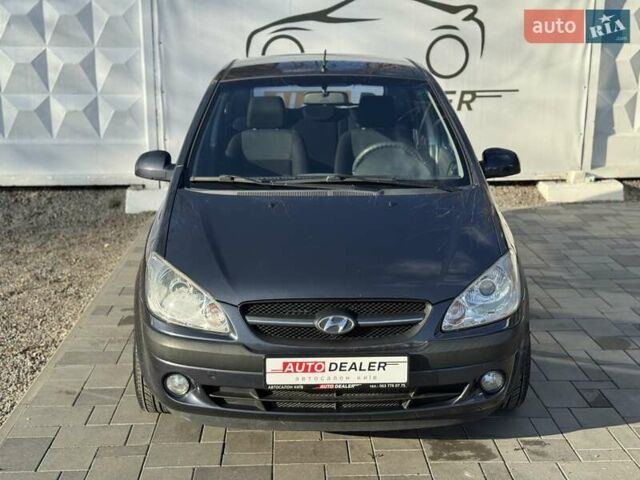 Сірий Хендай Гетц, об'ємом двигуна 1.6 л та пробігом 159 тис. км за 6900 $, фото 1 на Automoto.ua