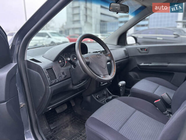 Серый Хендай Гетц, объемом двигателя 1.4 л и пробегом 137 тыс. км за 7299 $, фото 8 на Automoto.ua
