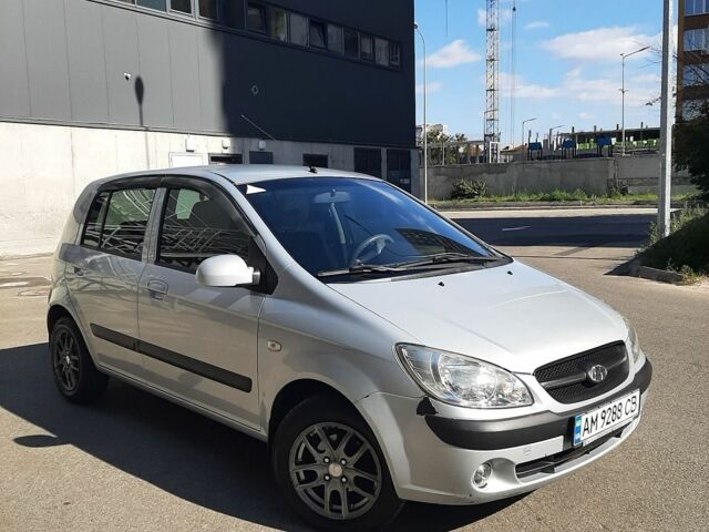 Сірий Хендай Гетц, об'ємом двигуна 1.4 л та пробігом 115 тис. км за 5500 $, фото 6 на Automoto.ua
