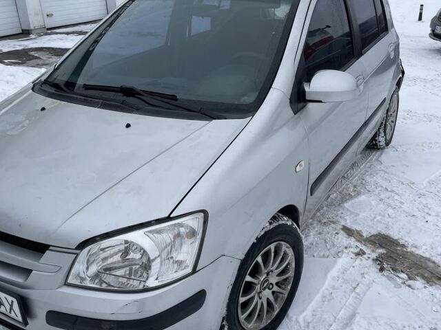 Серый Хендай Гетц, объемом двигателя 1.4 л и пробегом 264 тыс. км за 2800 $, фото 4 на Automoto.ua