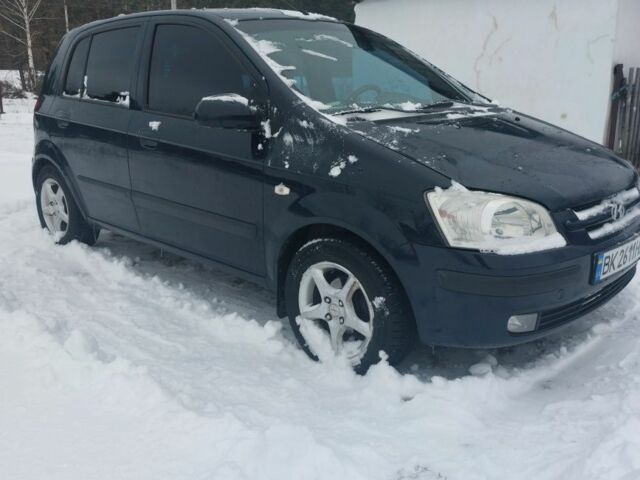 Синій Хендай Гетц, об'ємом двигуна 1.6 л та пробігом 286 тис. км за 3250 $, фото 12 на Automoto.ua