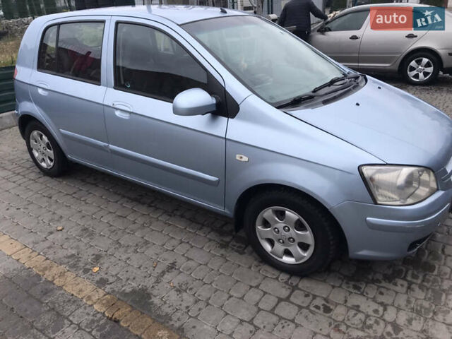 Синий Хендай Гетц, объемом двигателя 1.09 л и пробегом 300 тыс. км за 3500 $, фото 5 на Automoto.ua