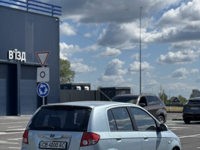 Синий Хендай Гетц, объемом двигателя 1.4 л и пробегом 203 тыс. км за 3200 $, фото 2 на Automoto.ua