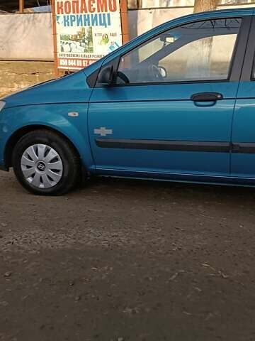 Синій Хендай Гетц, об'ємом двигуна 1.1 л та пробігом 162 тис. км за 3300 $, фото 1 на Automoto.ua