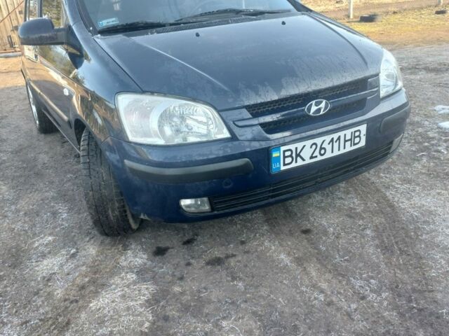 Синій Хендай Гетц, об'ємом двигуна 1.6 л та пробігом 280 тис. км за 3150 $, фото 9 на Automoto.ua