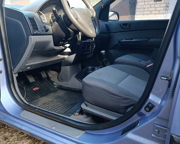 Синій Хендай Гетц, об'ємом двигуна 1.4 л та пробігом 200 тис. км за 3600 $, фото 10 на Automoto.ua