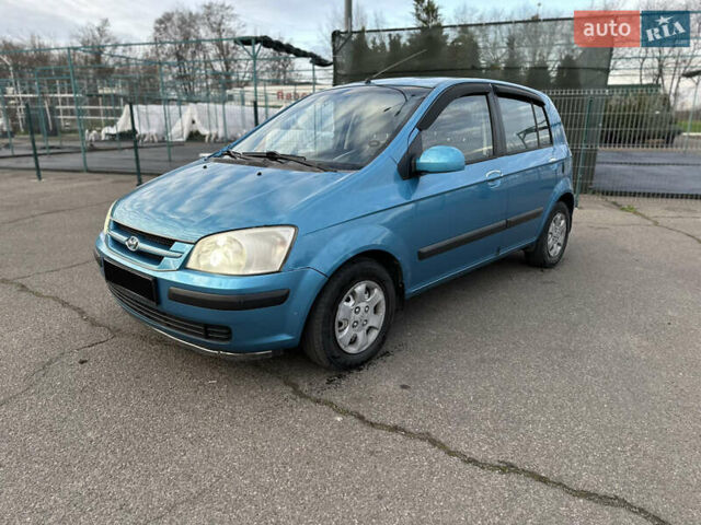 Синій Хендай Гетц, об'ємом двигуна 1.34 л та пробігом 259 тис. км за 3850 $, фото 1 на Automoto.ua