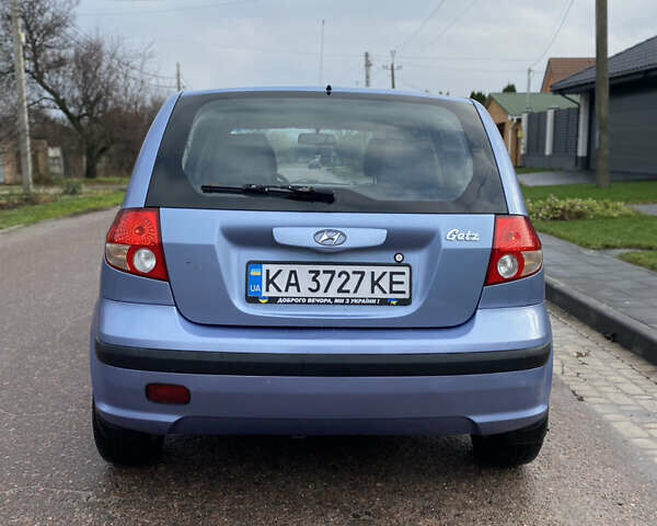 Синій Хендай Гетц, об'ємом двигуна 1.34 л та пробігом 207 тис. км за 5200 $, фото 9 на Automoto.ua