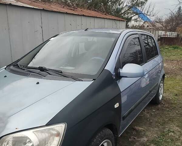Синій Хендай Гетц, об'ємом двигуна 1.3 л та пробігом 260 тис. км за 3000 $, фото 4 на Automoto.ua
