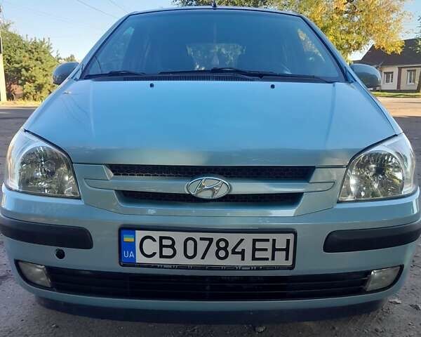 Синий Хендай Гетц, объемом двигателя 1.3 л и пробегом 217 тыс. км за 4200 $, фото 4 на Automoto.ua