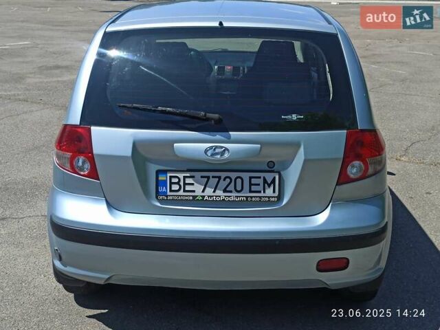 Синій Хендай Гетц, об'ємом двигуна 1.3 л та пробігом 251 тис. км за 4600 $, фото 3 на Automoto.ua