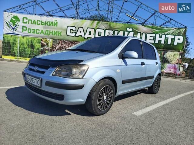 Синій Хендай Гетц, об'ємом двигуна 1.34 л та пробігом 183 тис. км за 3900 $, фото 1 на Automoto.ua