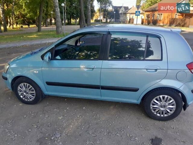 Синий Хендай Гетц, объемом двигателя 1.3 л и пробегом 217 тыс. км за 4200 $, фото 12 на Automoto.ua