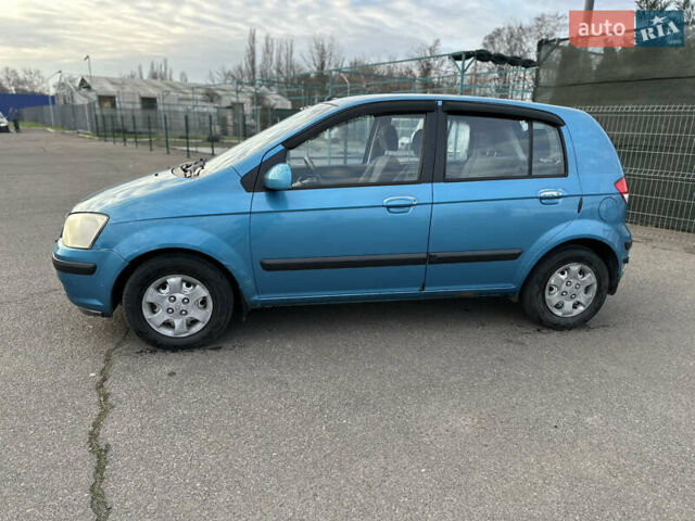Синій Хендай Гетц, об'ємом двигуна 1.34 л та пробігом 259 тис. км за 3850 $, фото 2 на Automoto.ua
