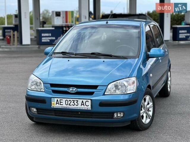 Синий Хендай Гетц, объемом двигателя 1.34 л и пробегом 116 тыс. км за 5700 $, фото 1 на Automoto.ua