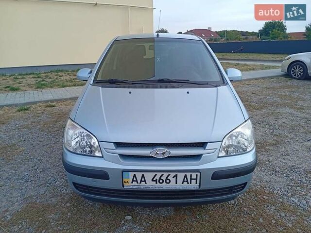 Синий Хендай Гетц, объемом двигателя 1.34 л и пробегом 165 тыс. км за 4700 $, фото 3 на Automoto.ua