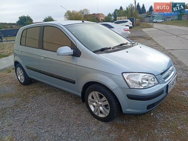 Синий Хендай Гетц, объемом двигателя 1.34 л и пробегом 165 тыс. км за 4700 $, фото 4 на Automoto.ua