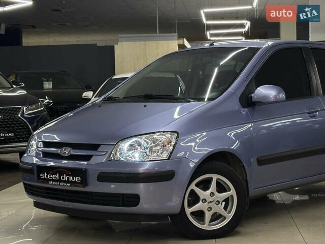 Синий Хендай Гетц, объемом двигателя 1.34 л и пробегом 163 тыс. км за 5599 $, фото 7 на Automoto.ua