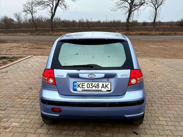 Синий Хендай Гетц, объемом двигателя 1.3 л и пробегом 268 тыс. км за 2300 $, фото 2 на Automoto.ua