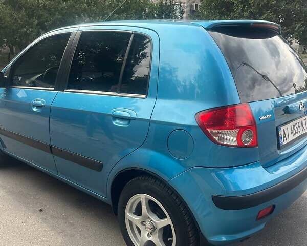 Синій Хендай Гетц, об'ємом двигуна 1.34 л та пробігом 270 тис. км за 3400 $, фото 11 на Automoto.ua