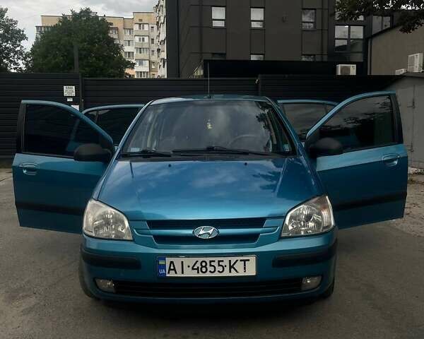 Синій Хендай Гетц, об'ємом двигуна 1.34 л та пробігом 270 тис. км за 3400 $, фото 6 на Automoto.ua