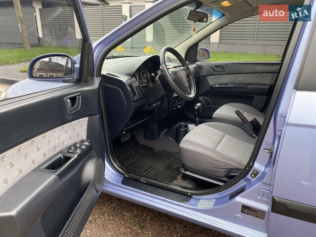 Синій Хендай Гетц, об'ємом двигуна 1.34 л та пробігом 207 тис. км за 5200 $, фото 12 на Automoto.ua