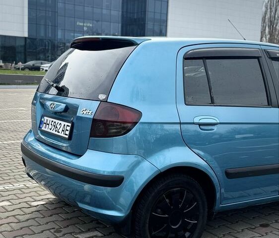 Синий Хендай Гетц, объемом двигателя 1.3 л и пробегом 227 тыс. км за 4400 $, фото 4 на Automoto.ua