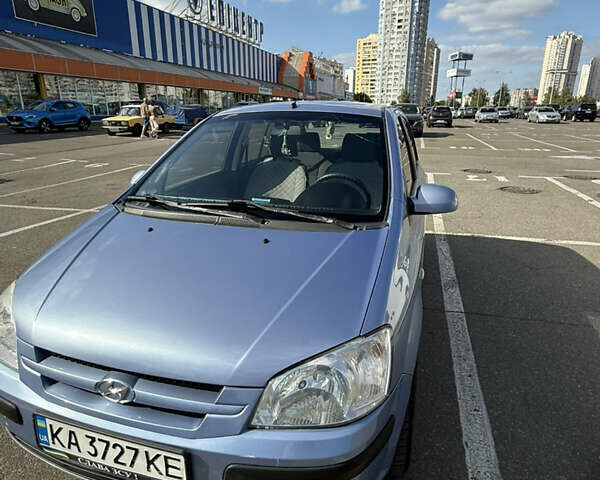 Синий Хендай Гетц, объемом двигателя 1.34 л и пробегом 207 тыс. км за 4600 $, фото 2 на Automoto.ua