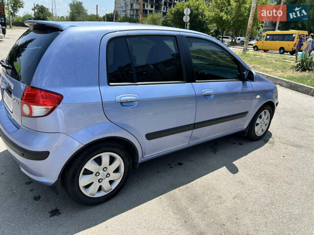 Синий Хендай Гетц, объемом двигателя 1.34 л и пробегом 208 тыс. км за 5200 $, фото 4 на Automoto.ua