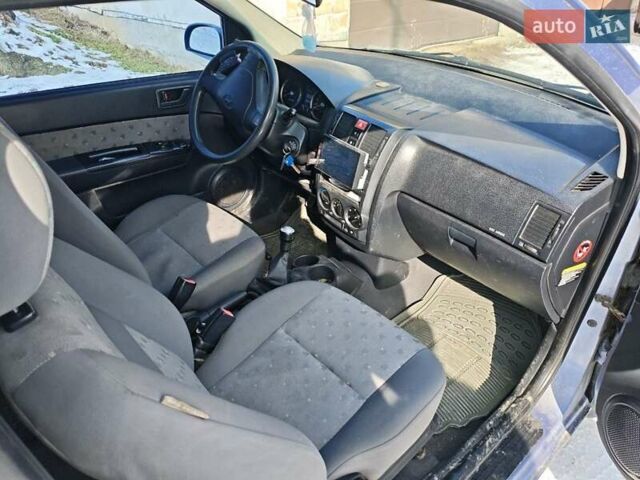 Синий Хендай Гетц, объемом двигателя 1.09 л и пробегом 176 тыс. км за 2800 $, фото 7 на Automoto.ua