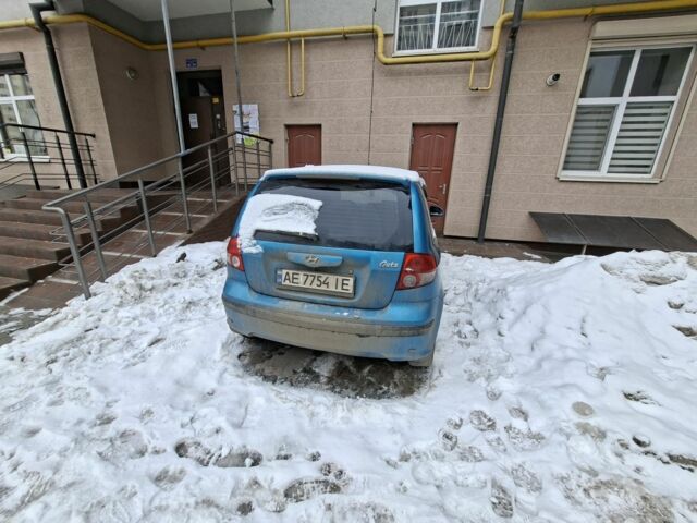 Синій Хендай Гетц, об'ємом двигуна 1.3 л та пробігом 188 тис. км за 3500 $, фото 2 на Automoto.ua