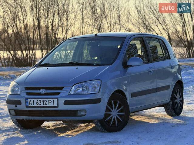 Синий Хендай Гетц, объемом двигателя 1.4 л и пробегом 270 тыс. км за 4650 $, фото 3 на Automoto.ua