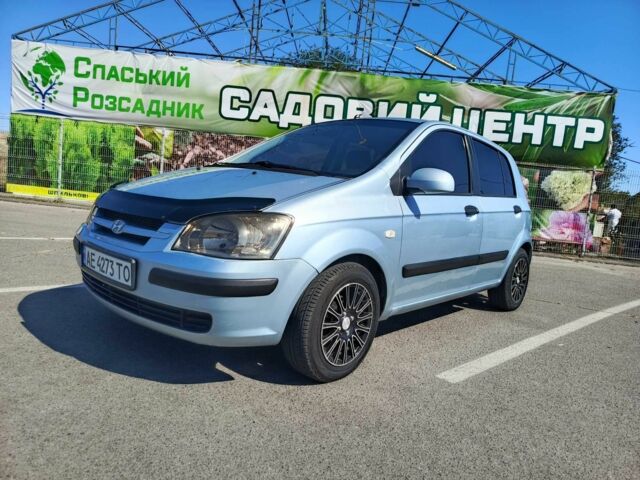 Синій Хендай Гетц, об'ємом двигуна 1.3 л та пробігом 183 тис. км за 3900 $, фото 1 на Automoto.ua