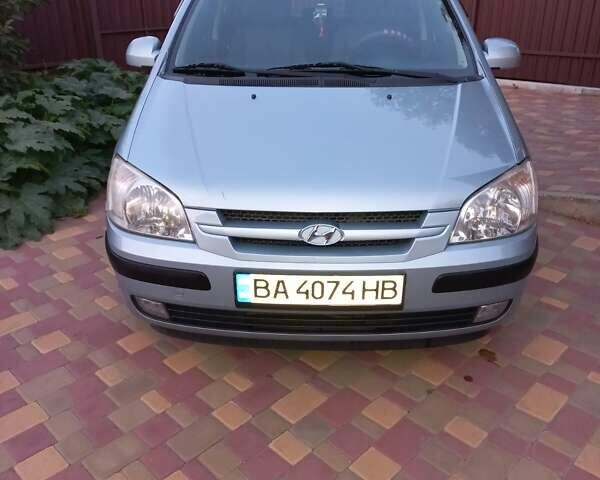 Синий Хендай Гетц, объемом двигателя 1.4 л и пробегом 186 тыс. км за 5500 $, фото 1 на Automoto.ua