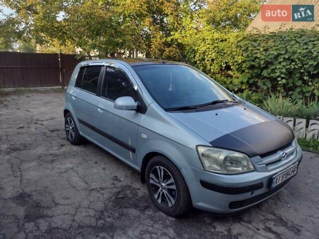 Синий Хендай Гетц, объемом двигателя 1.4 л и пробегом 263 тыс. км за 3500 $, фото 4 на Automoto.ua