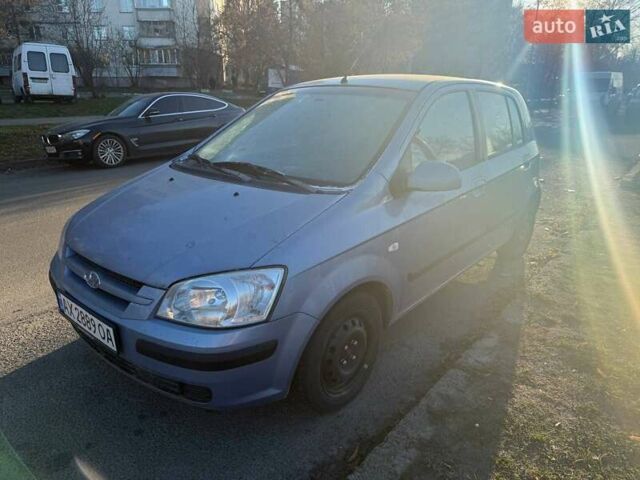 Синий Хендай Гетц, объемом двигателя 1.09 л и пробегом 184 тыс. км за 3300 $, фото 1 на Automoto.ua