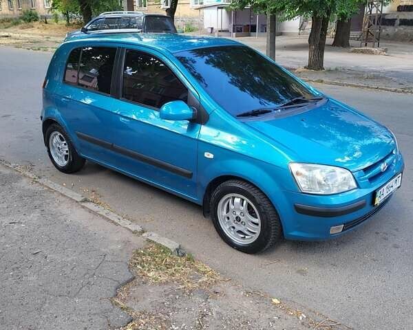 Синий Хендай Гетц, объемом двигателя 1.5 л и пробегом 187 тыс. км за 3950 $, фото 12 на Automoto.ua