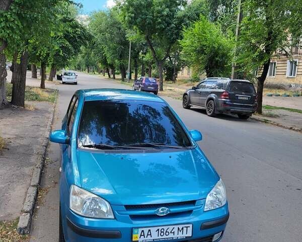 Синий Хендай Гетц, объемом двигателя 1.5 л и пробегом 187 тыс. км за 3950 $, фото 3 на Automoto.ua