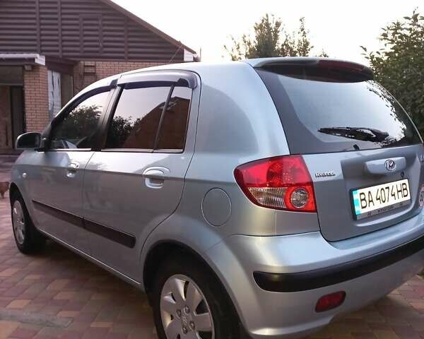 Синий Хендай Гетц, объемом двигателя 1.4 л и пробегом 186 тыс. км за 5500 $, фото 4 на Automoto.ua