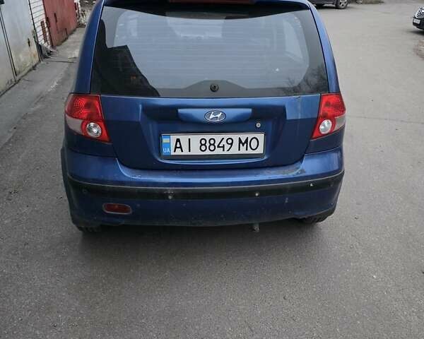 Синий Хендай Гетц, объемом двигателя 1.34 л и пробегом 300 тыс. км за 2600 $, фото 1 на Automoto.ua