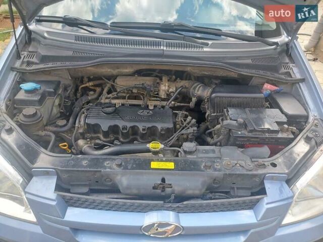 Синій Хендай Гетц, об'ємом двигуна 1.34 л та пробігом 184 тис. км за 4400 $, фото 6 на Automoto.ua