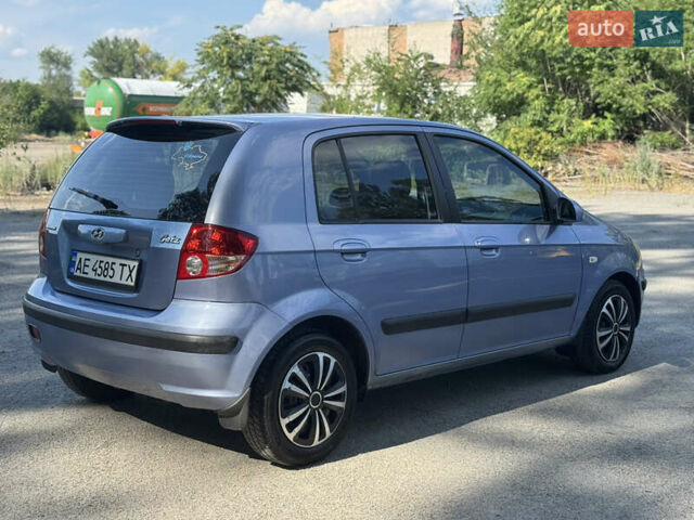 Синий Хендай Гетц, объемом двигателя 1.34 л и пробегом 219 тыс. км за 5300 $, фото 5 на Automoto.ua