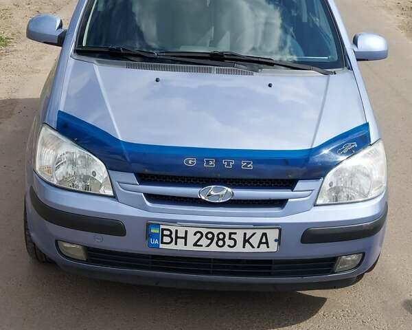 Синій Хендай Гетц, об'ємом двигуна 1.34 л та пробігом 184 тис. км за 4400 $, фото 1 на Automoto.ua