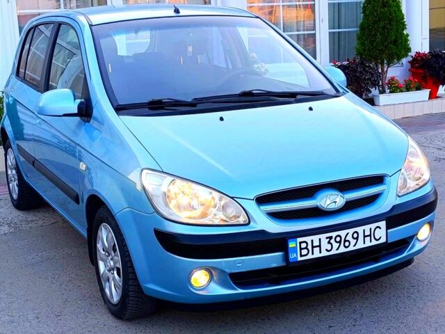 Синий Хендай Гетц, объемом двигателя 1.4 л и пробегом 156 тыс. км за 5000 $, фото 2 на Automoto.ua