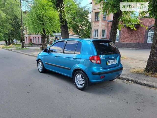 Синий Хендай Гетц, объемом двигателя 1.5 л и пробегом 187 тыс. км за 3950 $, фото 1 на Automoto.ua